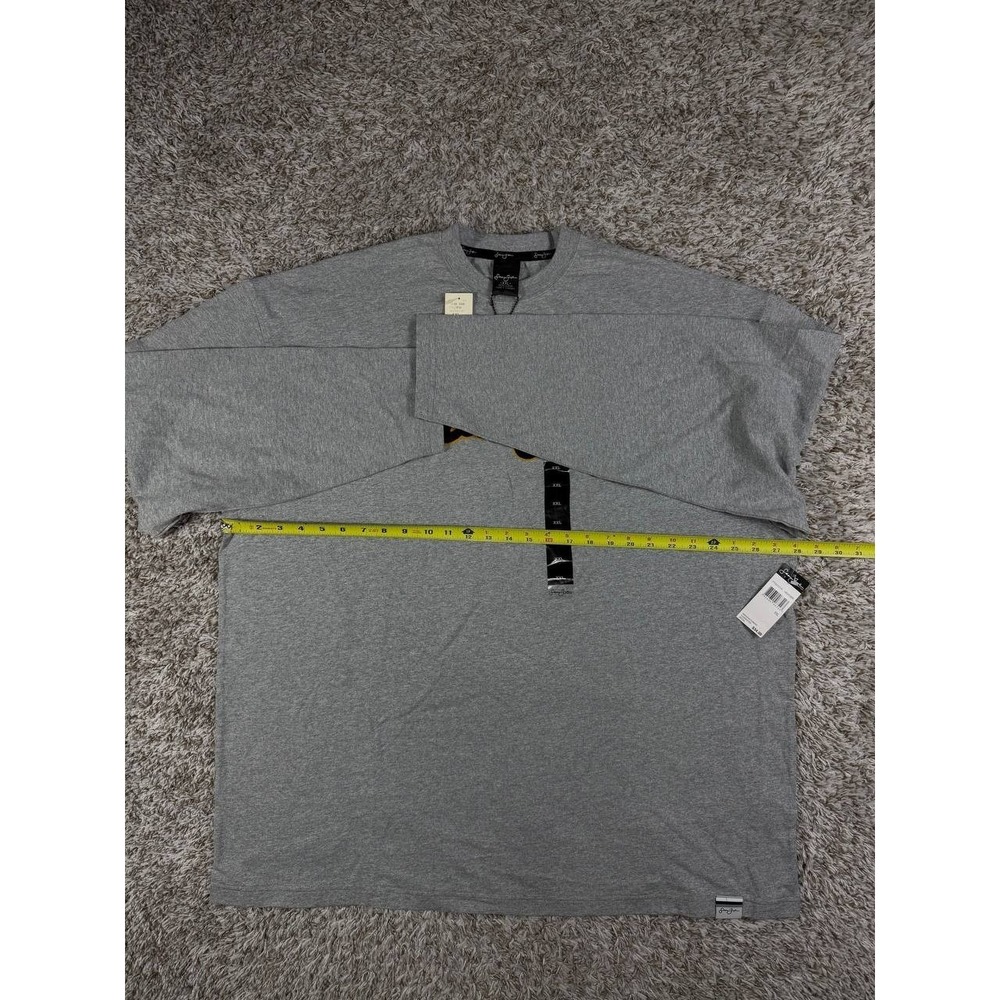Vintage Y2K Sean John XXL Embroidered Logo Long Sleeve Tee Hip Hop Skate Gray - Picture 8 of 13